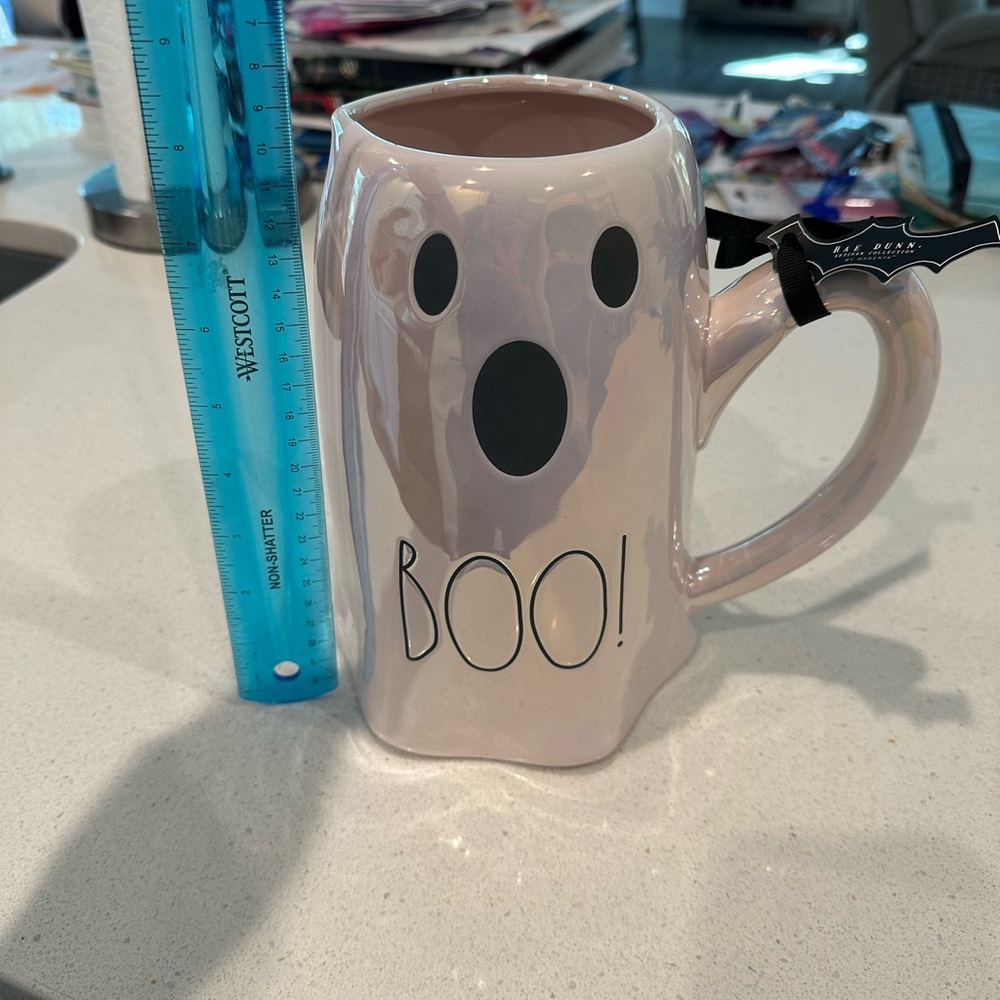 New Rae Dunn large Boo Pitcher - Picture 2 of 2